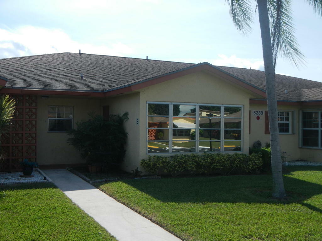 Property Photo: 5289 Lakefront Boulevard B FL 33484