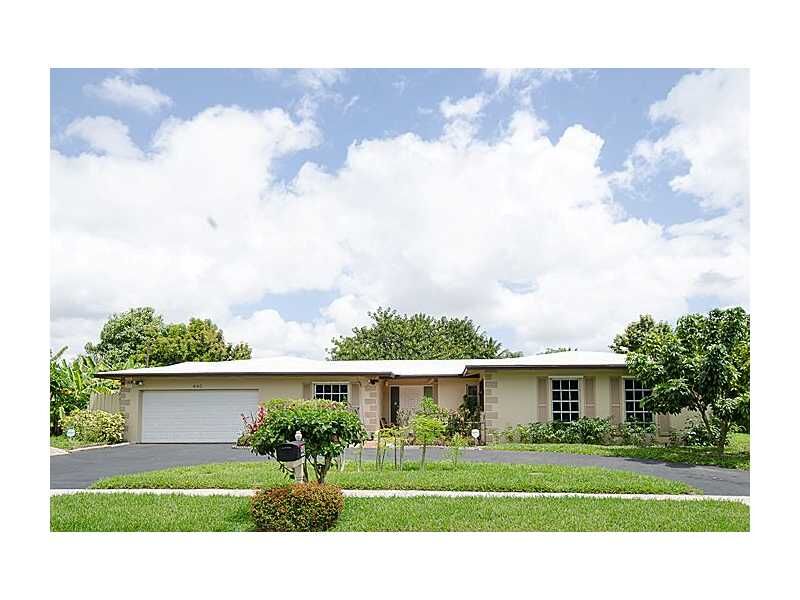 Property Photo:  440 SW 66 Av  FL 33068 