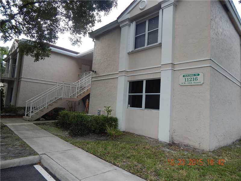 Property Photo:  11216 SW 12th St 102  FL 33025 