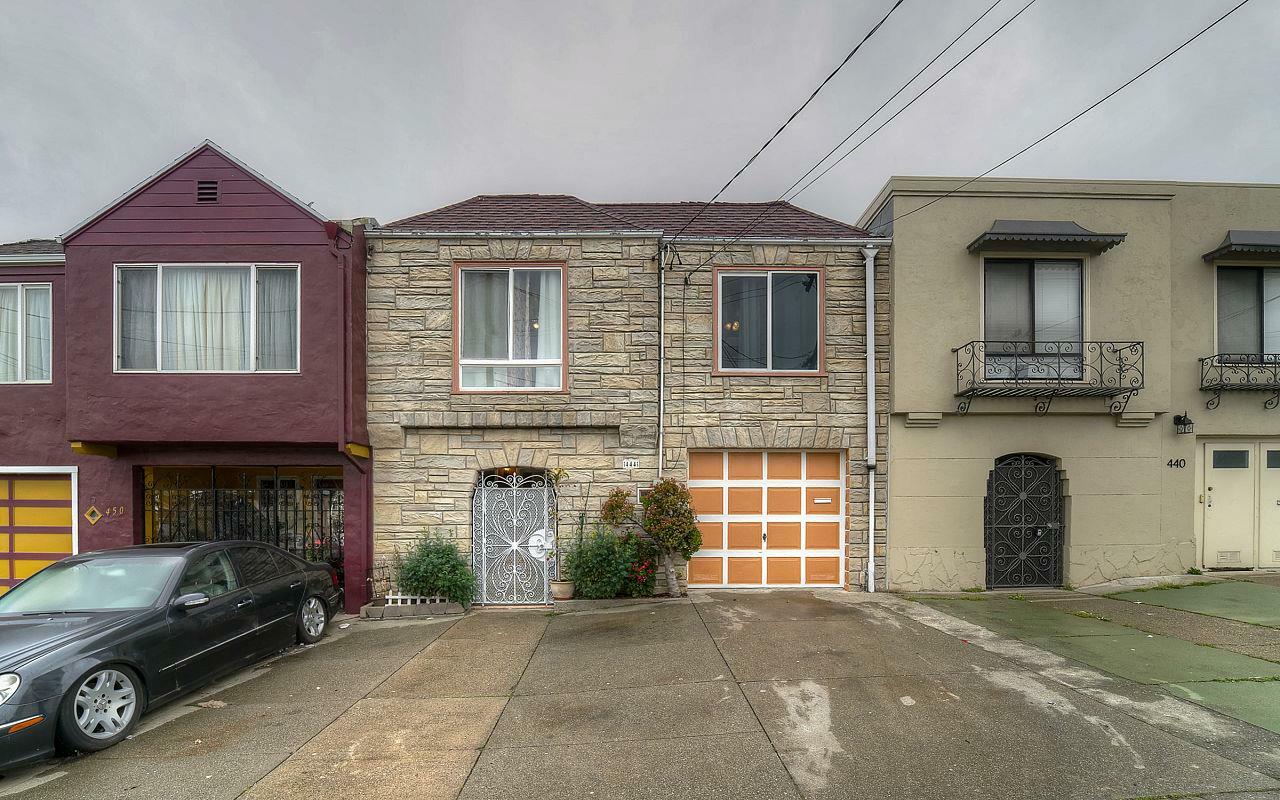 Property Photo:  444 Sawyer Street  CA 94134 