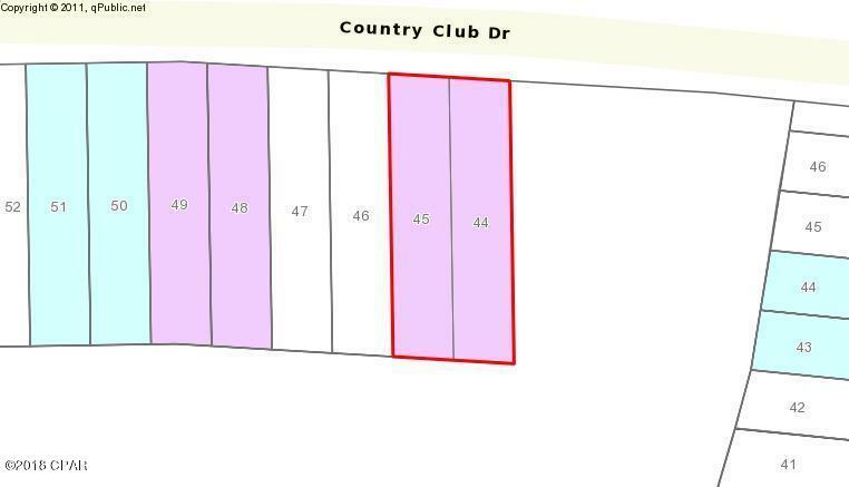 Property Photo:  000 Country Club Drive Lot 44, 45  FL 32444 