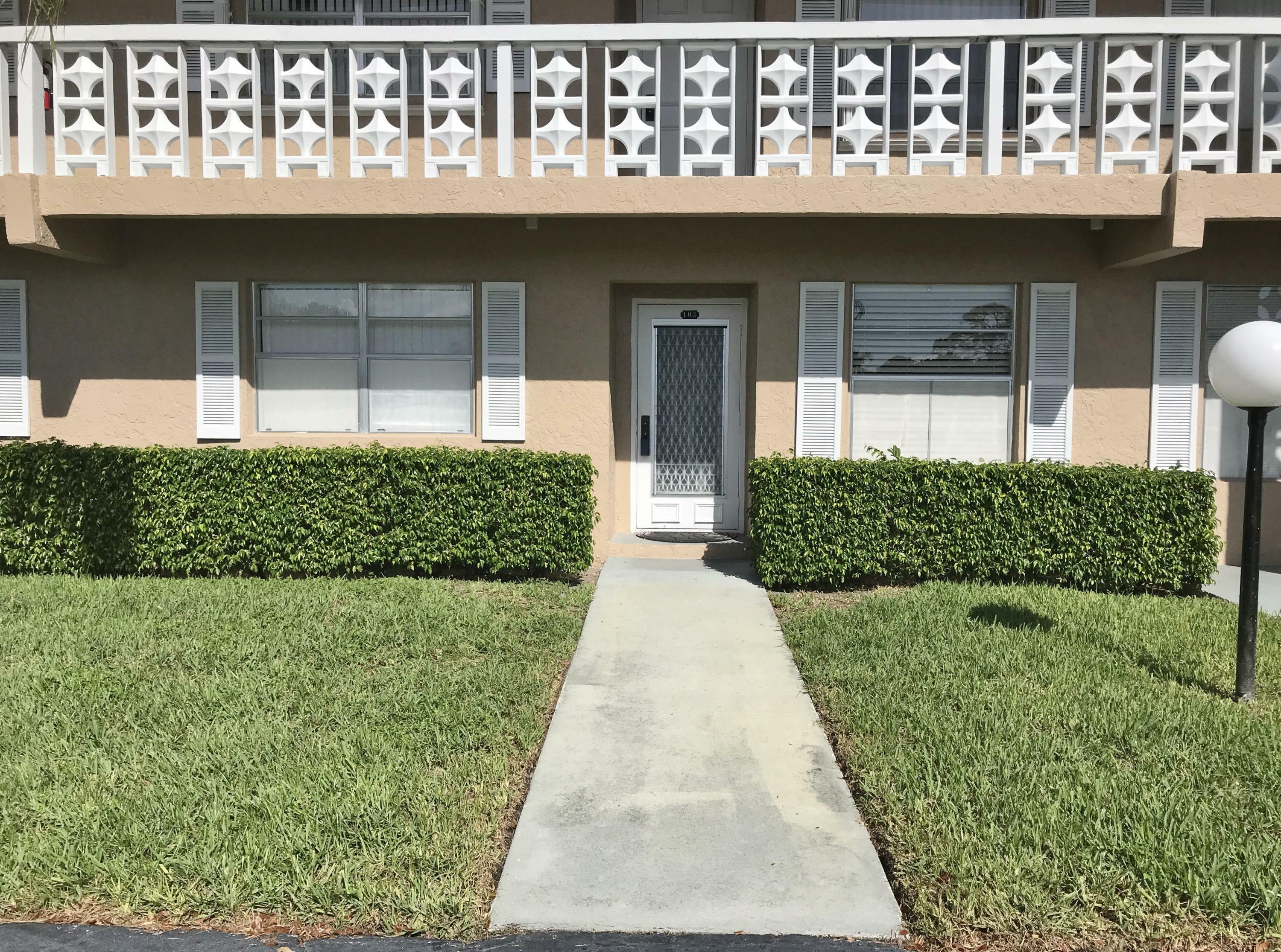 Property Photo:  2601 Red Hibiscus Boulevard 103  FL 33445 