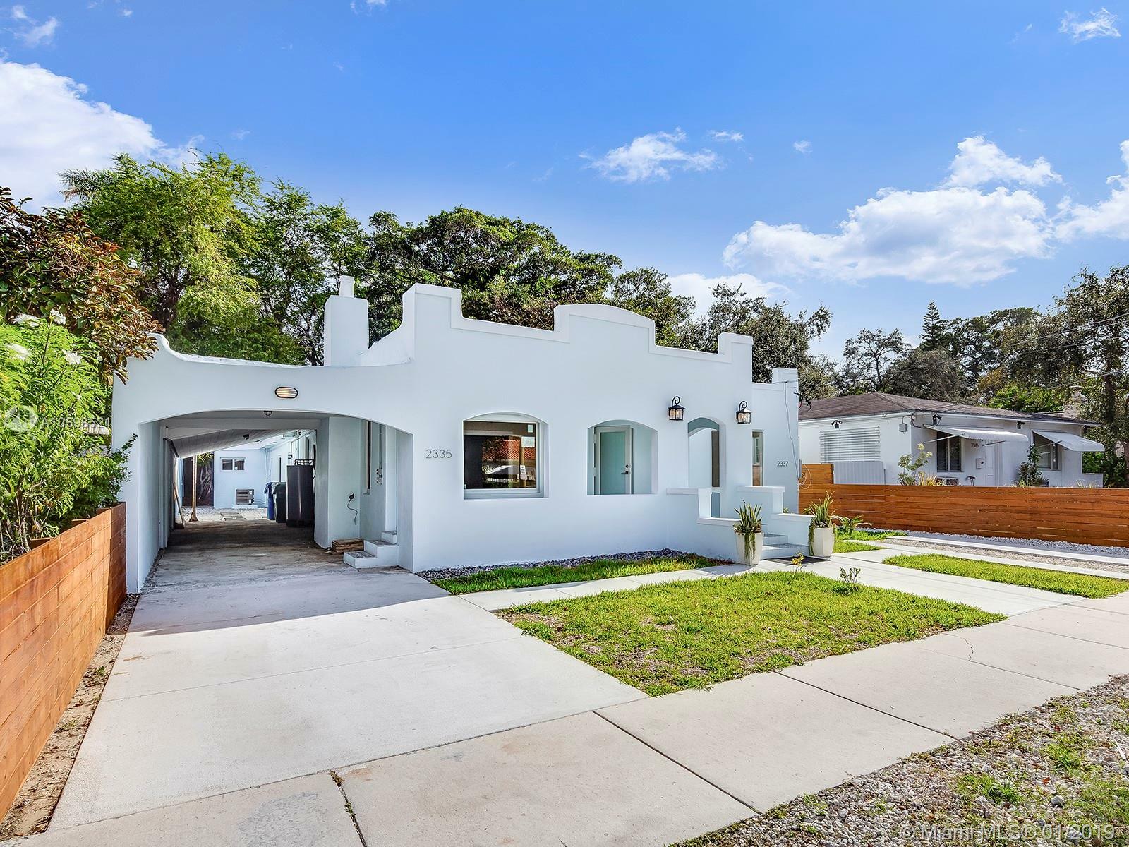 Property Photo: 2335 SW 16th Ct FL 33145