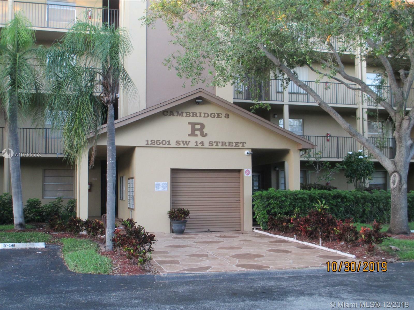 Property Photo:  12501 SW 14th St 203R  FL 33027 