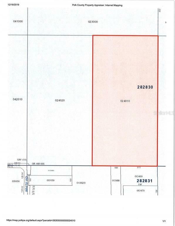 Property Photo: Walters Road FL 33844