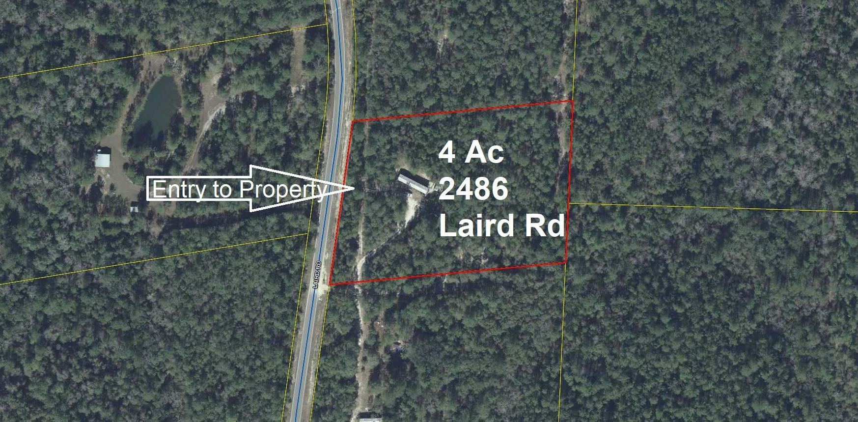 Property Photo:  2486 Laird Road  FL 32539 