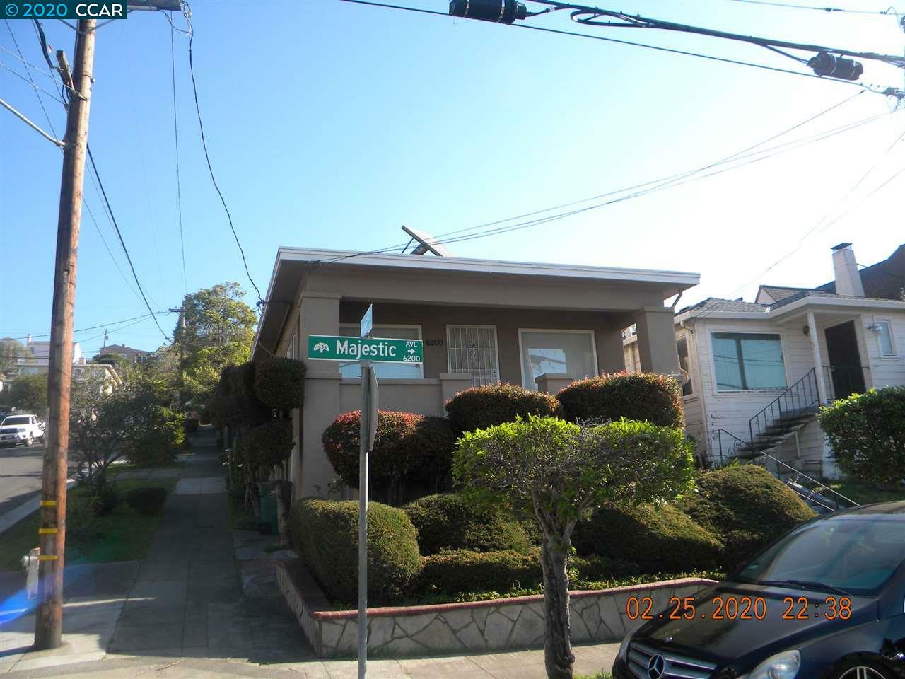 Property Photo:  6200 Majestic Ave  CA 94605 