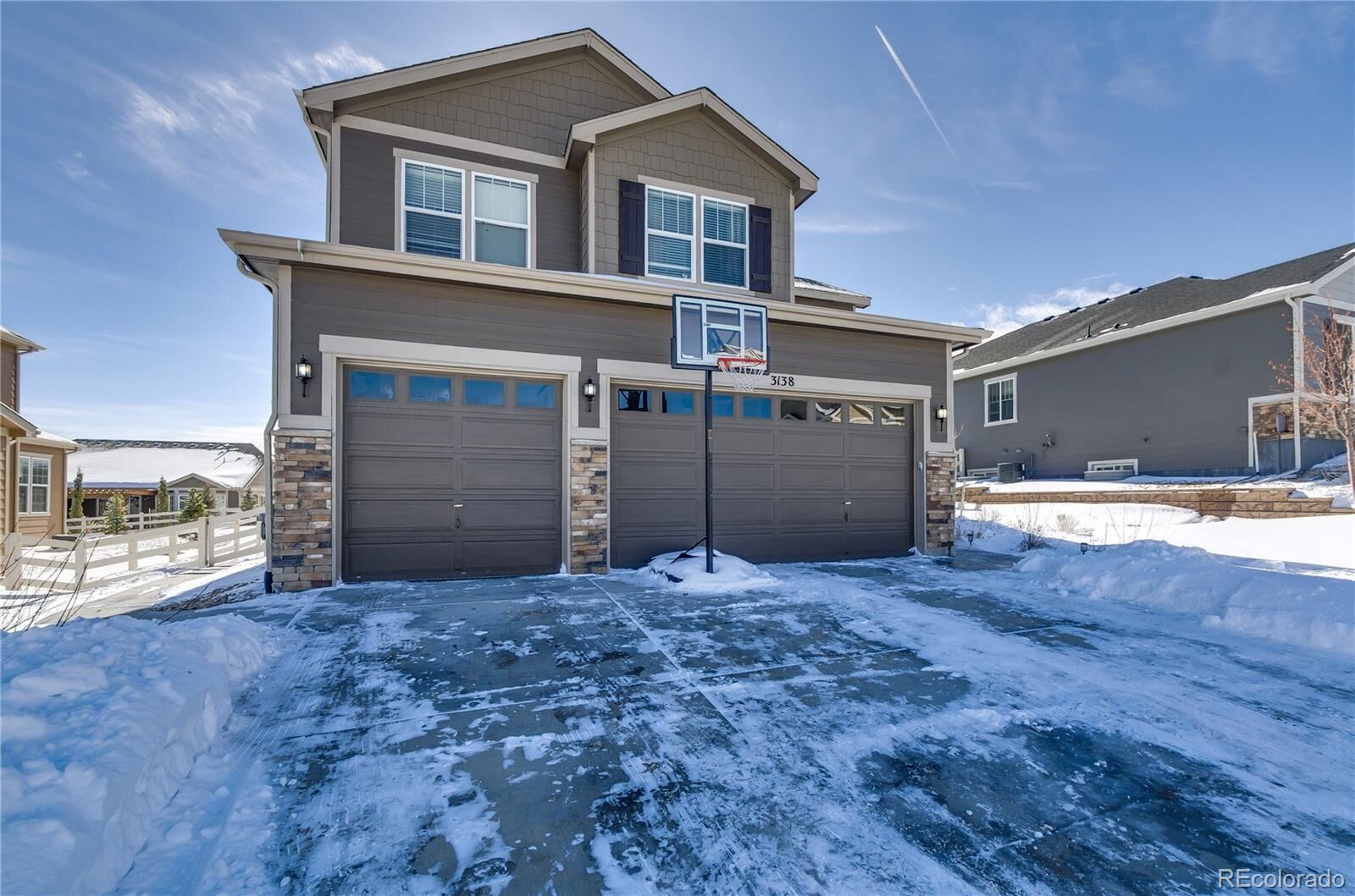 Property Photo: 3138 Cool Meadow Place CO 80104