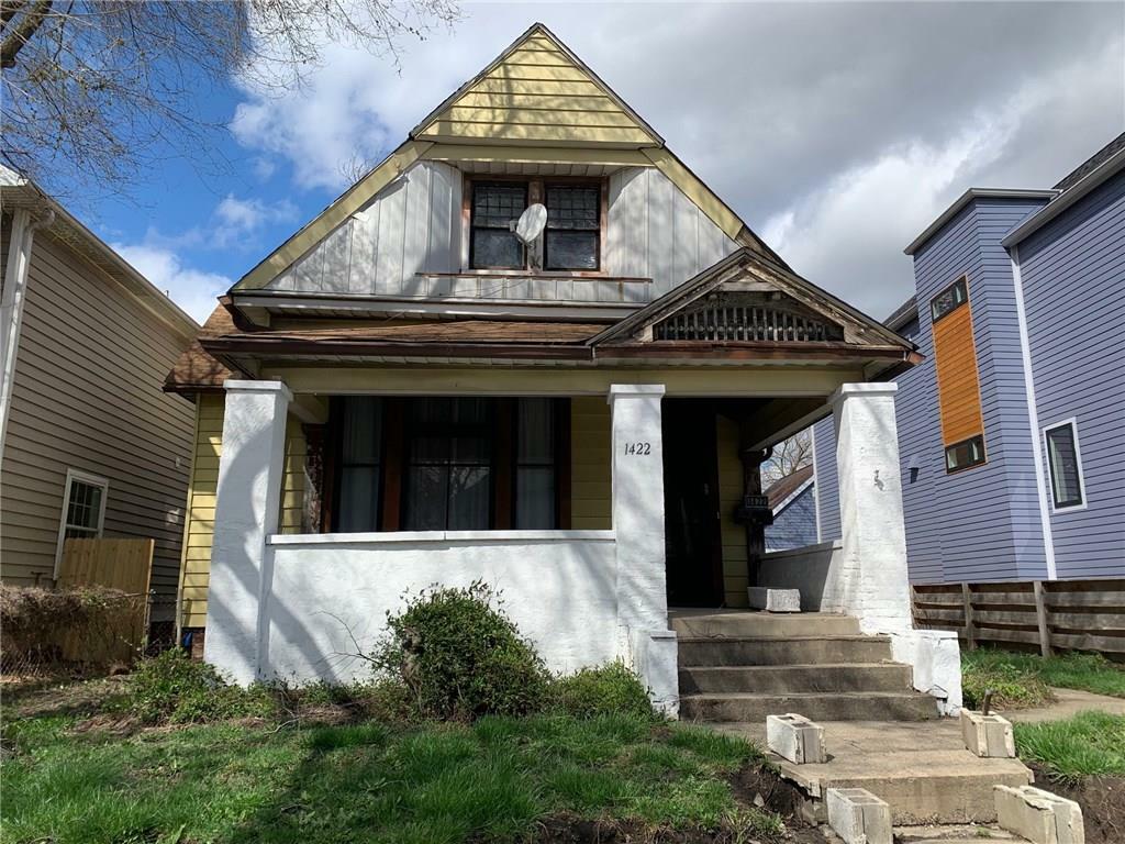 Property Photo: 1422 East New York Street IN 46201