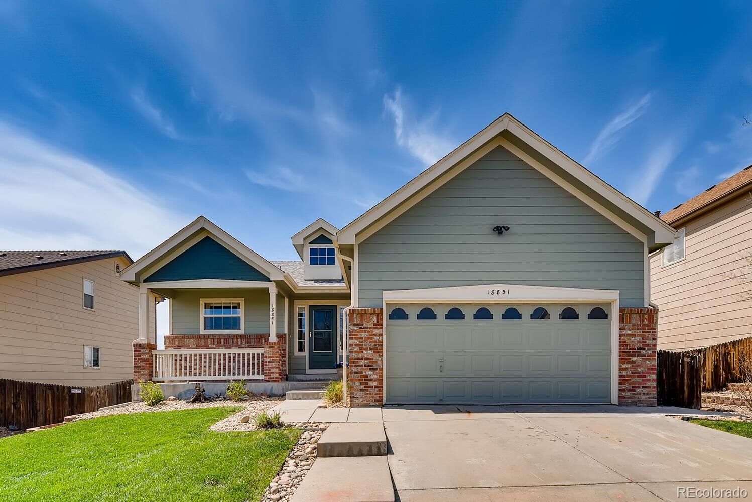 Property Photo: 18851 E Dickenson Drive CO 80013