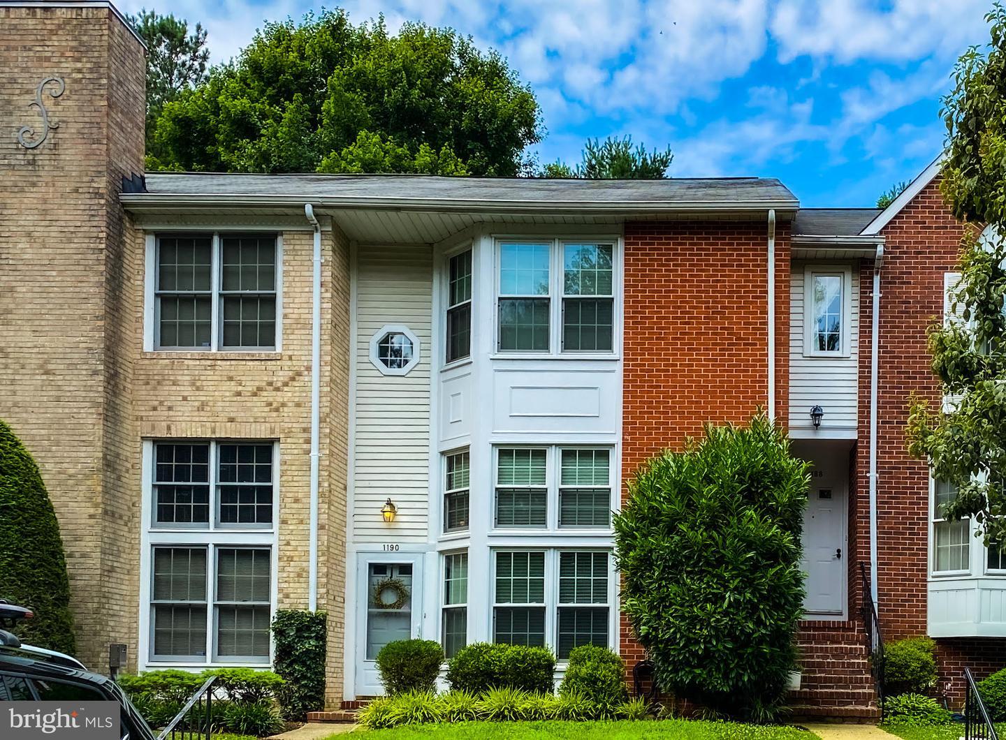 Property Photo: 1190 Mosswood Court MD 21012