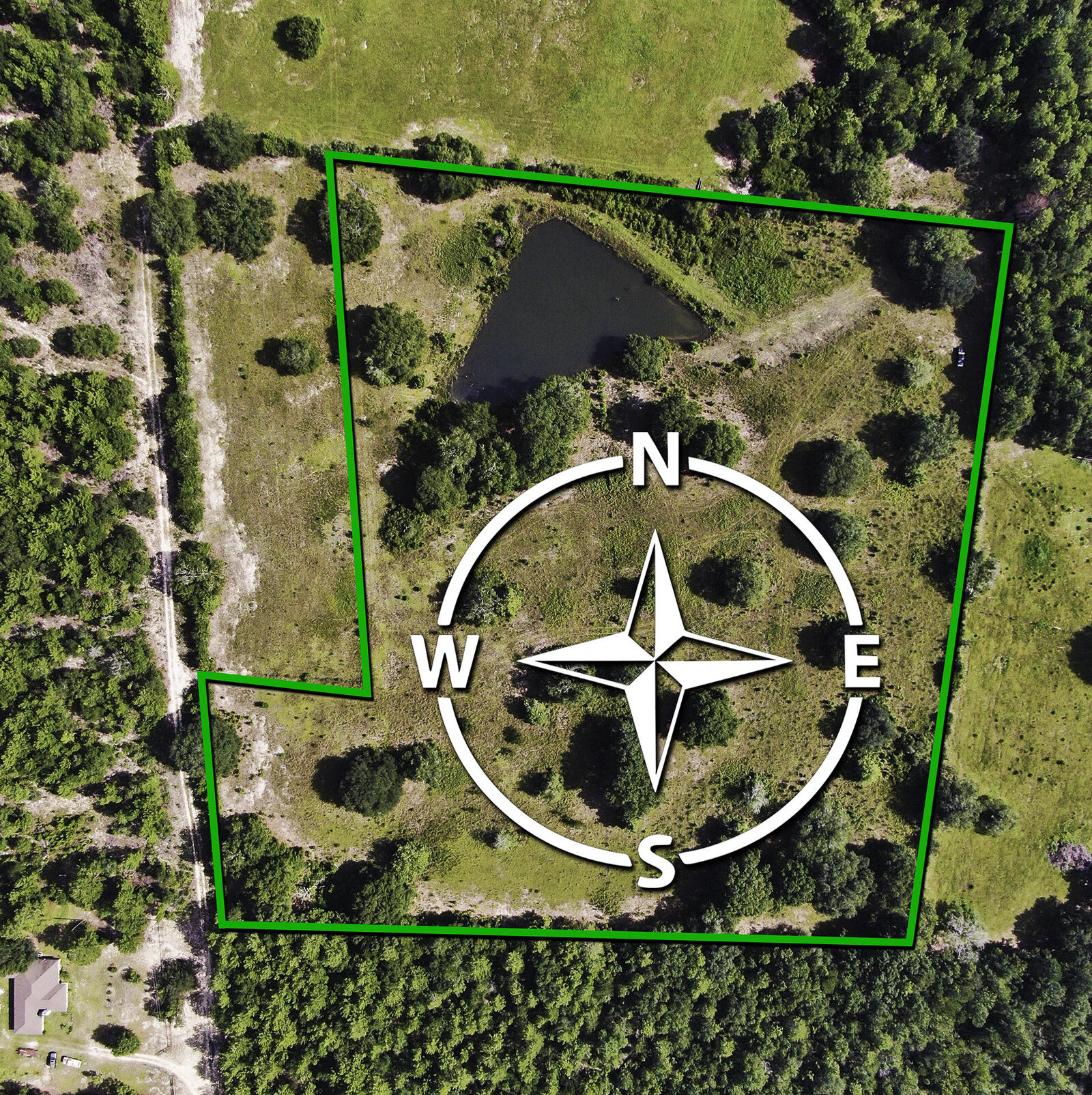 Property Photo:  12.23 Acres On Hannah Branch Road  FL 32539 