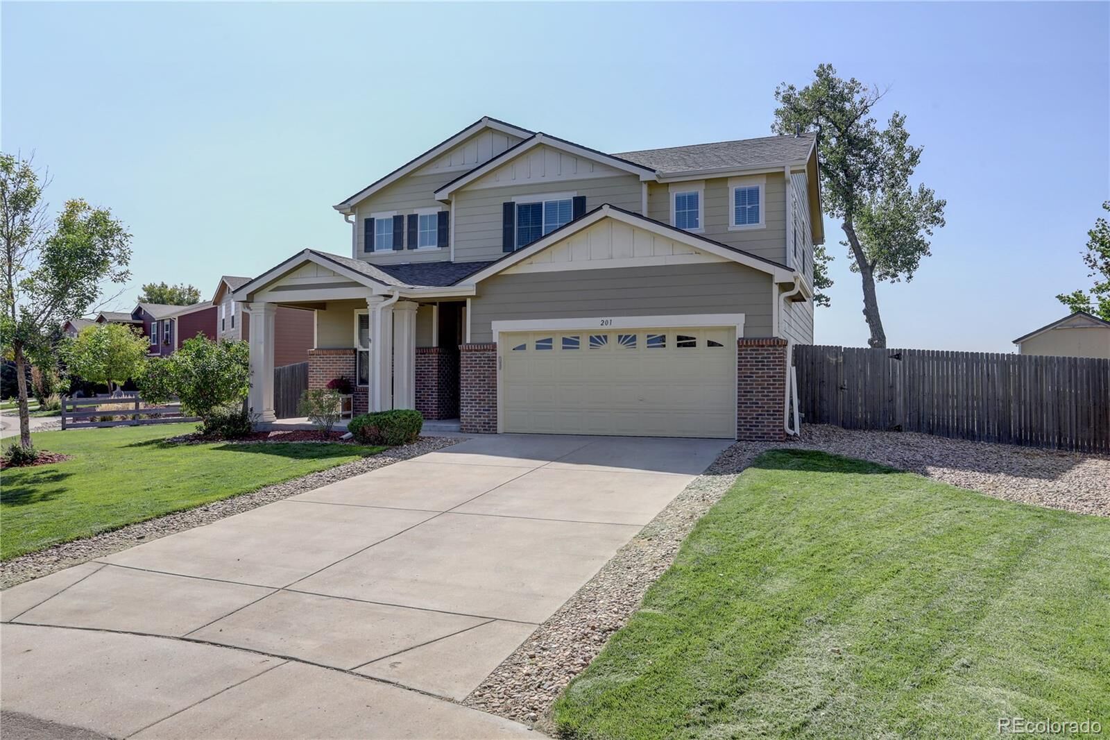 Property Photo: 201 Shenandoah Way CO 80603