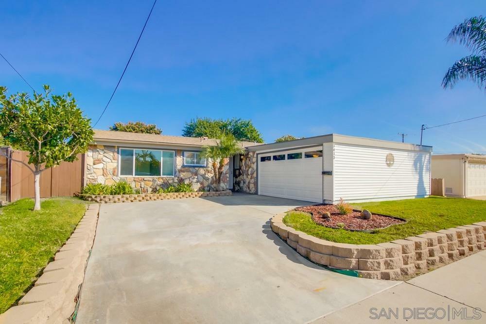 Property Photo: 3413 Lockwood Drive CA 92123