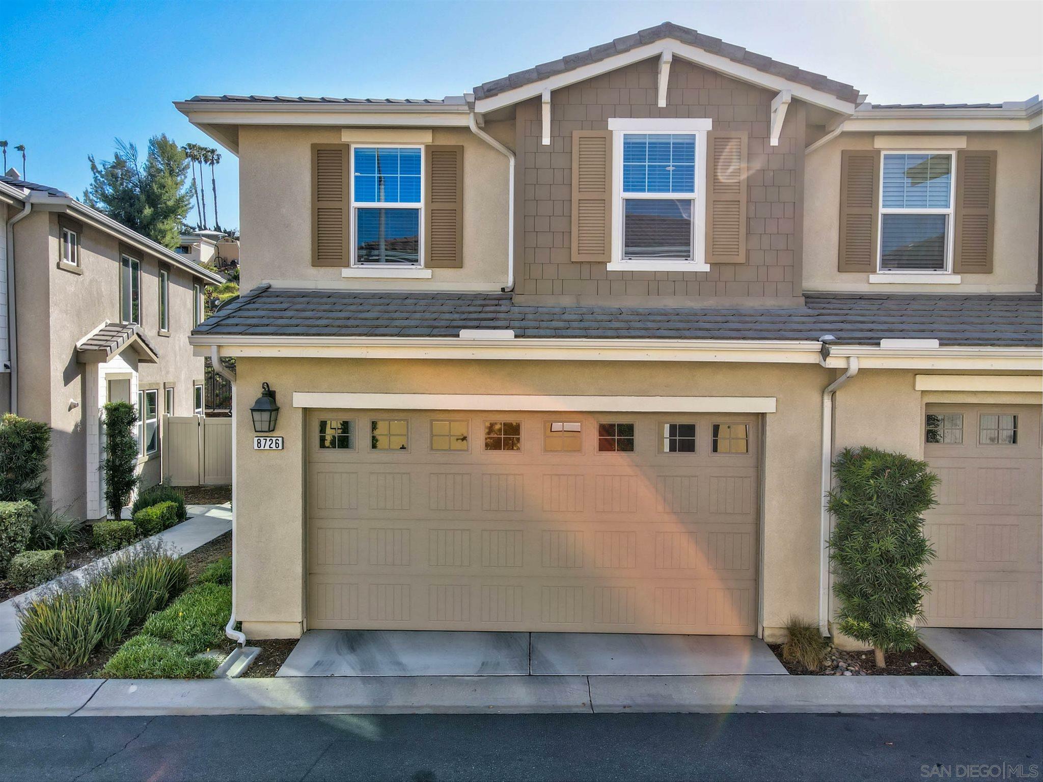 Property Photo:  8726 Sage Shadow Dr  CA 92040 