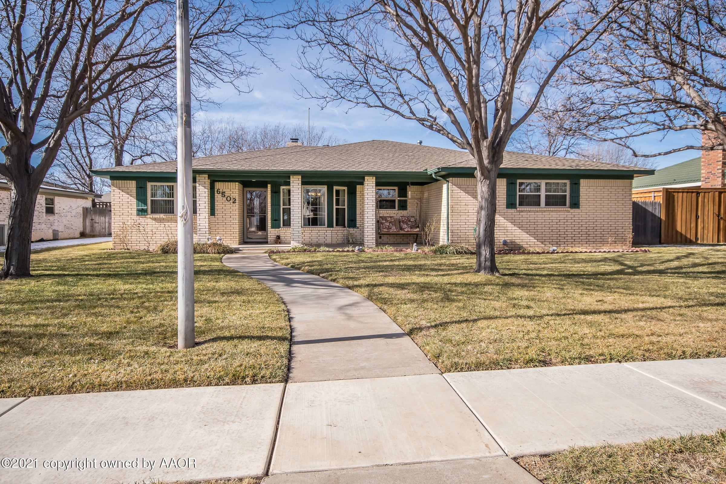 Property Photo:  6502 Drexel Road  TX 79109 