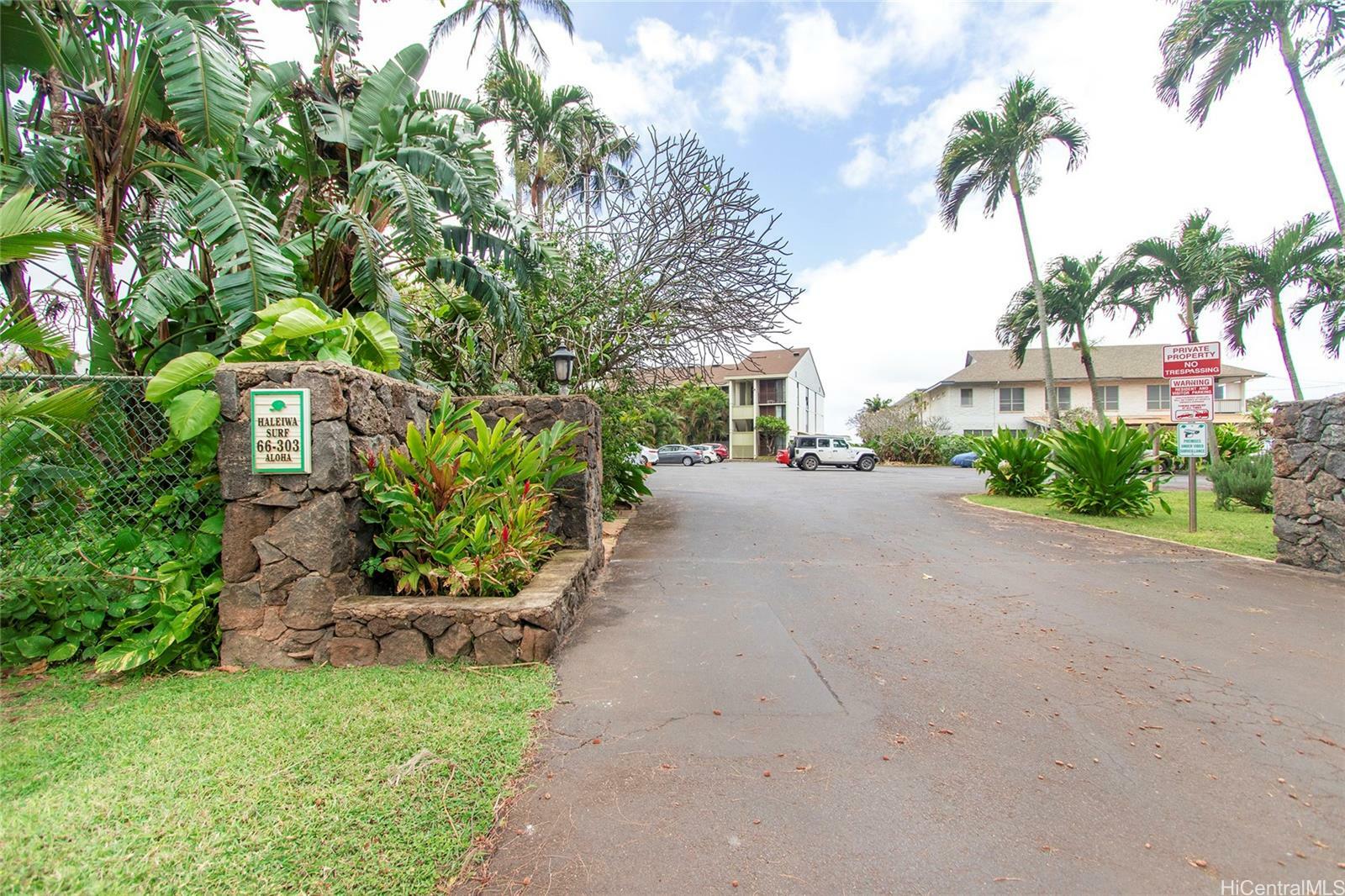 Property Photo:  66-303 Haleiwa Road A309  HI 96712 