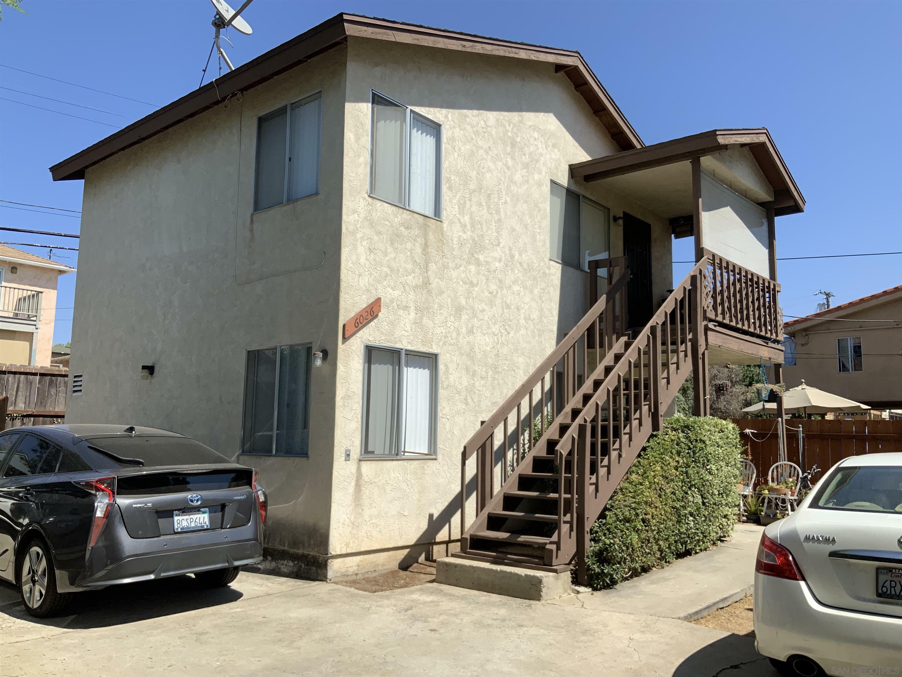 Property Photo:  6024-26 Estelle Street  CA 92115 