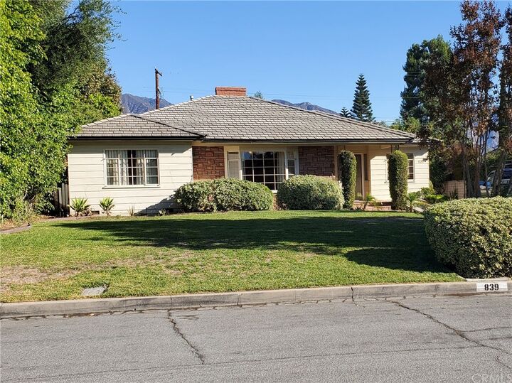 Property Photo:  839 Palo Alto Drive  CA 91007 