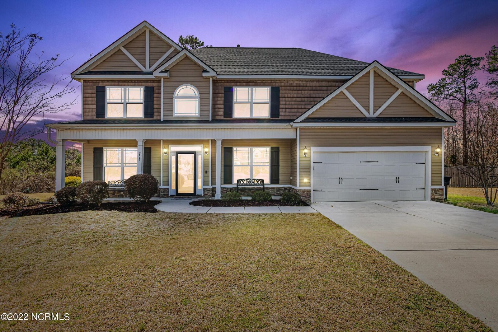 Property Photo:  201 Lincolnton Court  NC 28540 