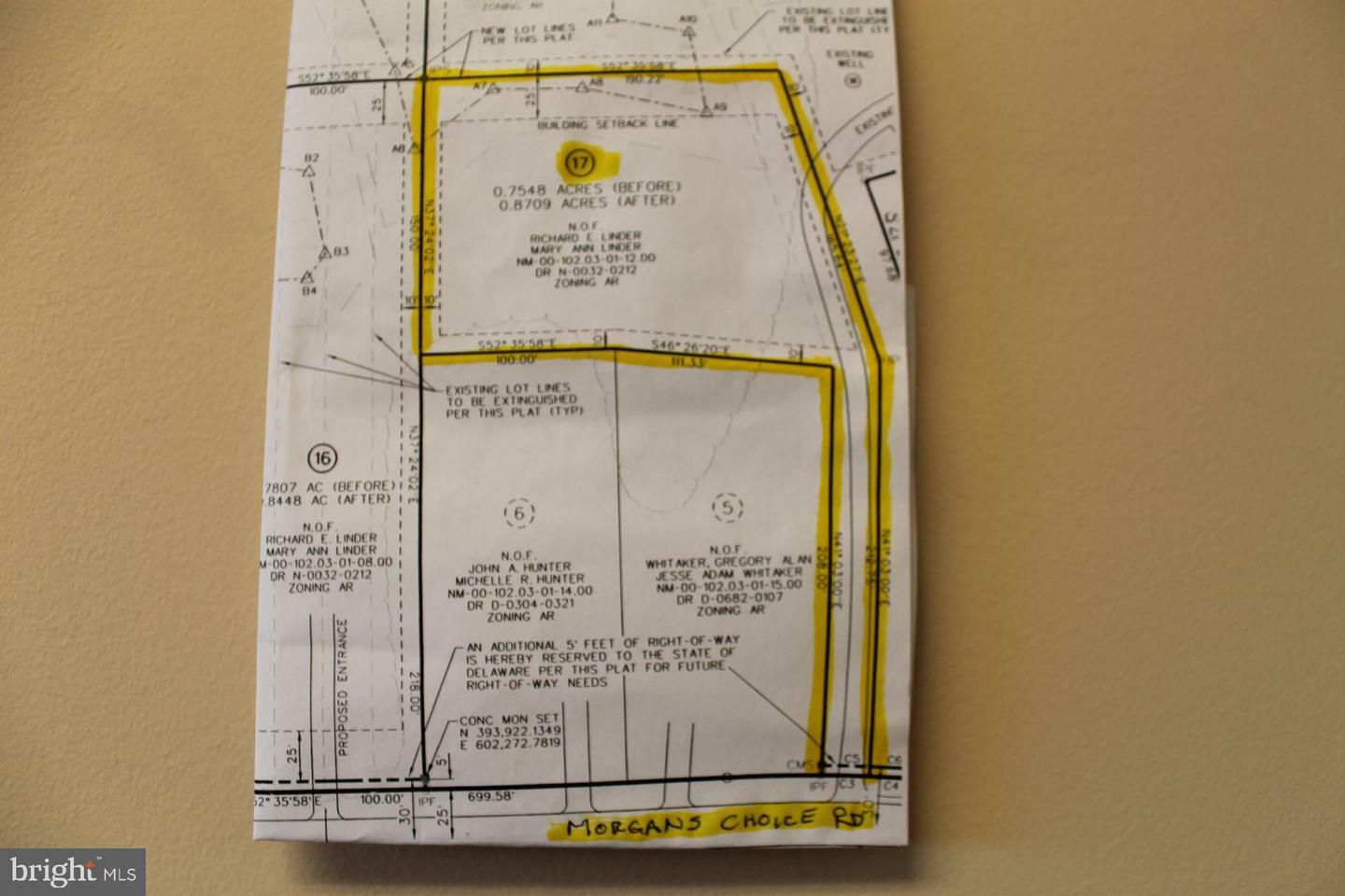 Property Photo: Lot 17 Morgans Choice Road DE 19934