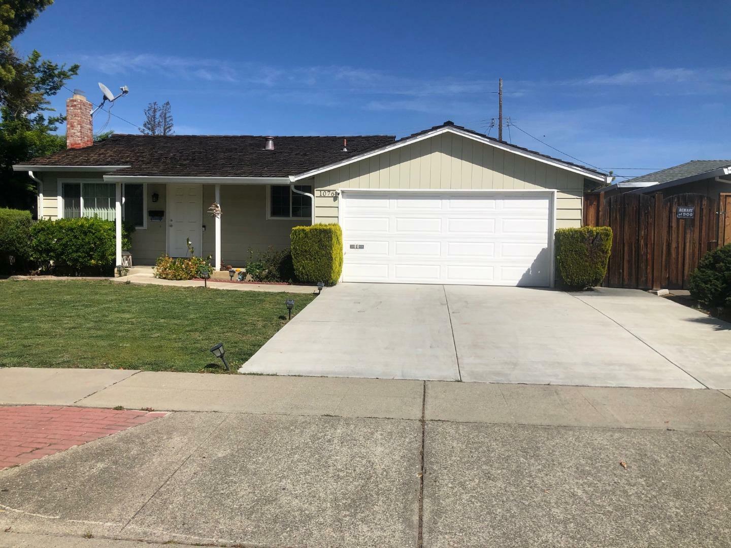 Property Photo:  1076 Avondale Street  CA 95129 