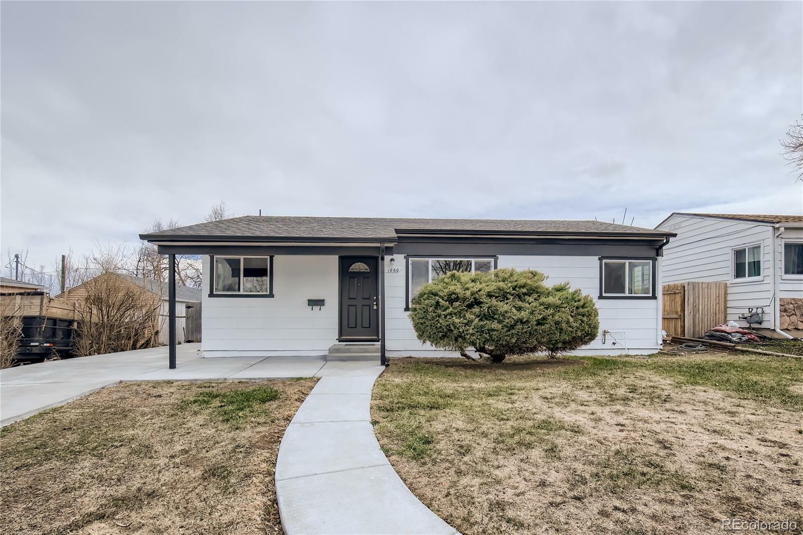 Property Photo: 1860 W Arkansas Avenue CO 80223