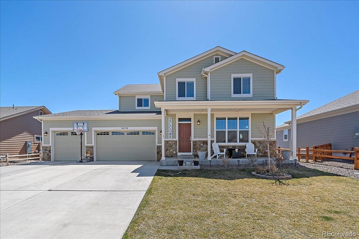 Property Photo: 56728 E 22nd Place CO 80136