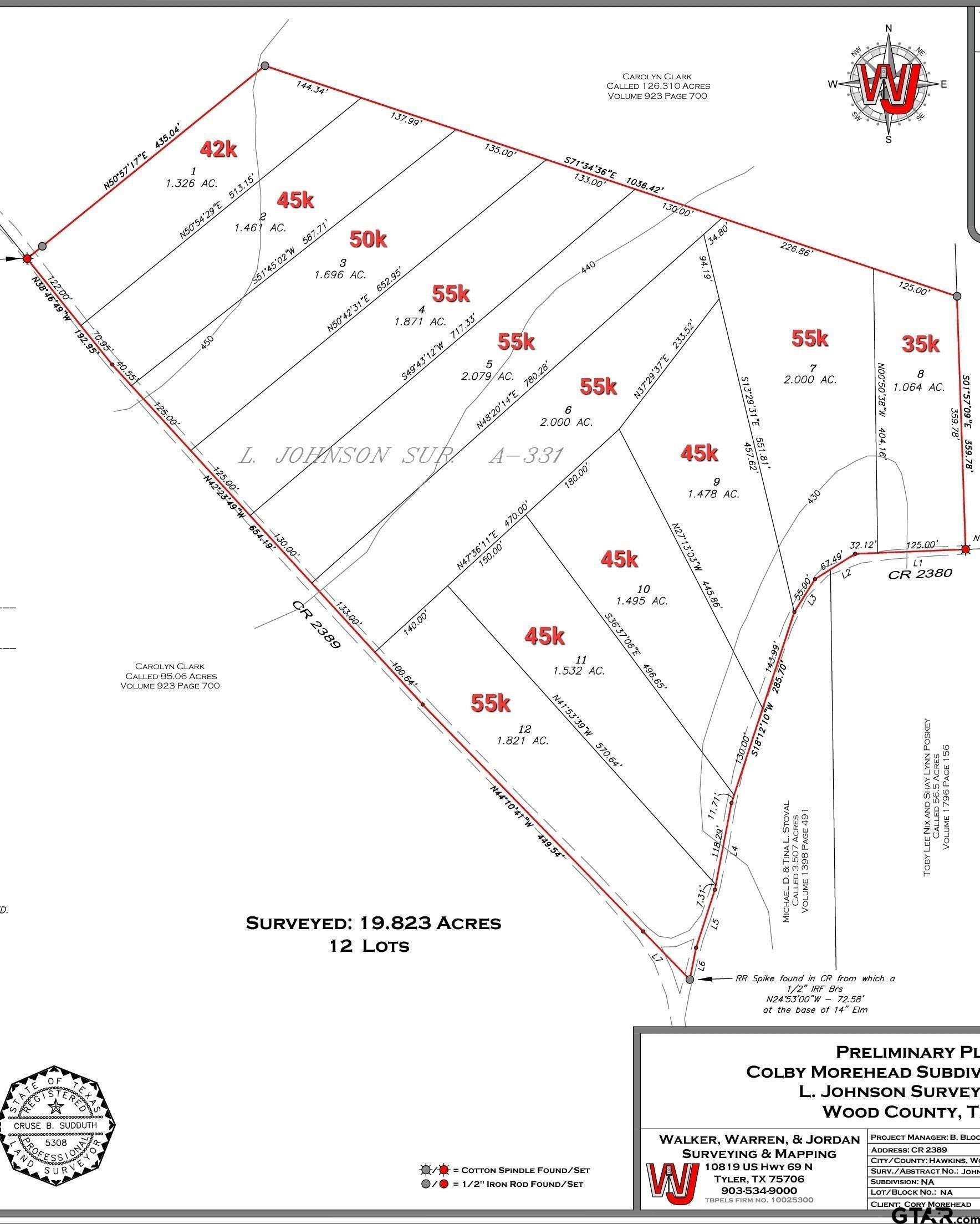 Property Photo:  Lot 10 Cr 2380  TX 75410 