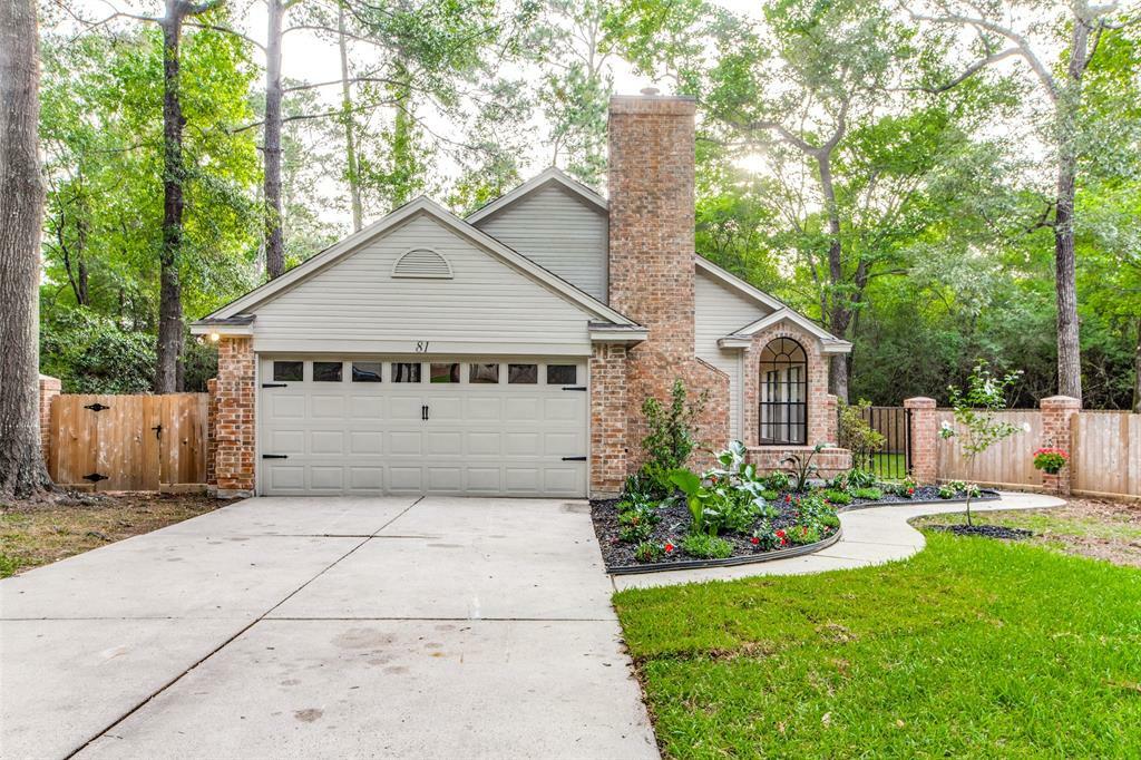 Property Photo: 81 N Rushwing Circle TX 77381
