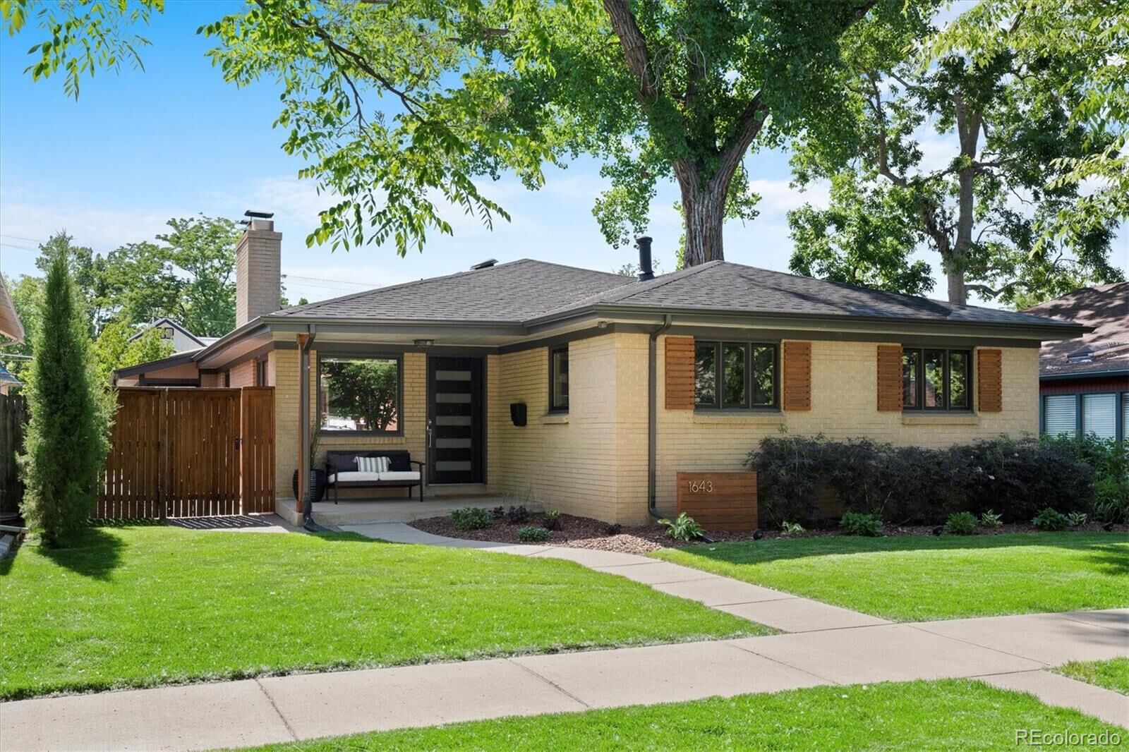 Property Photo: 1643 S Ogden Street CO 80210