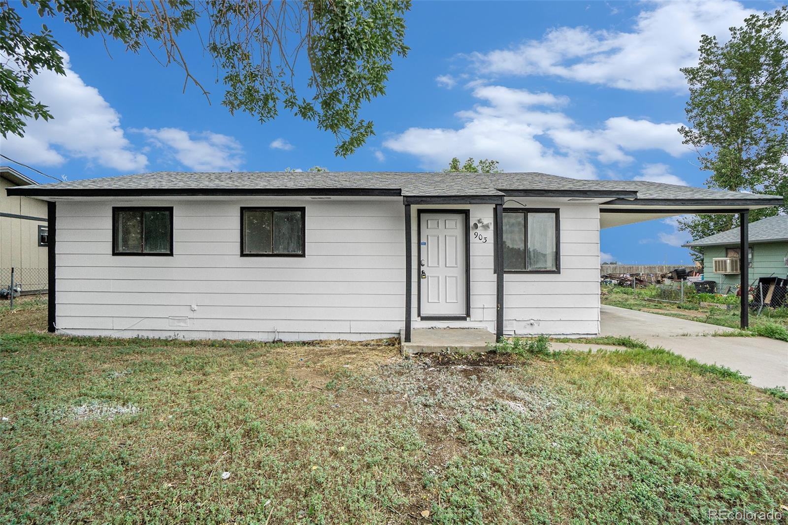 Property Photo: 903 Elm Street CO 80623