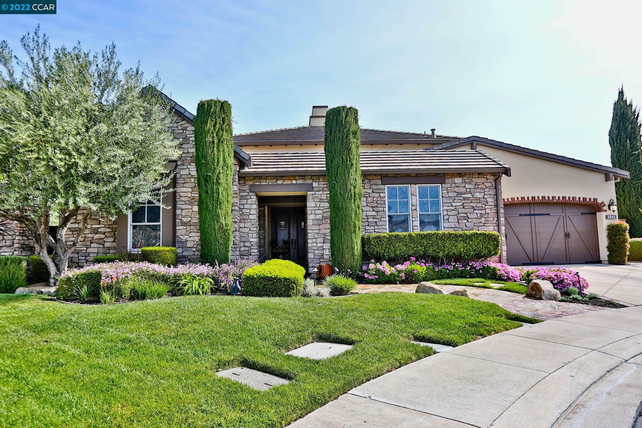 Property Photo: 1841 Barolo Ct. CA 94513-4239