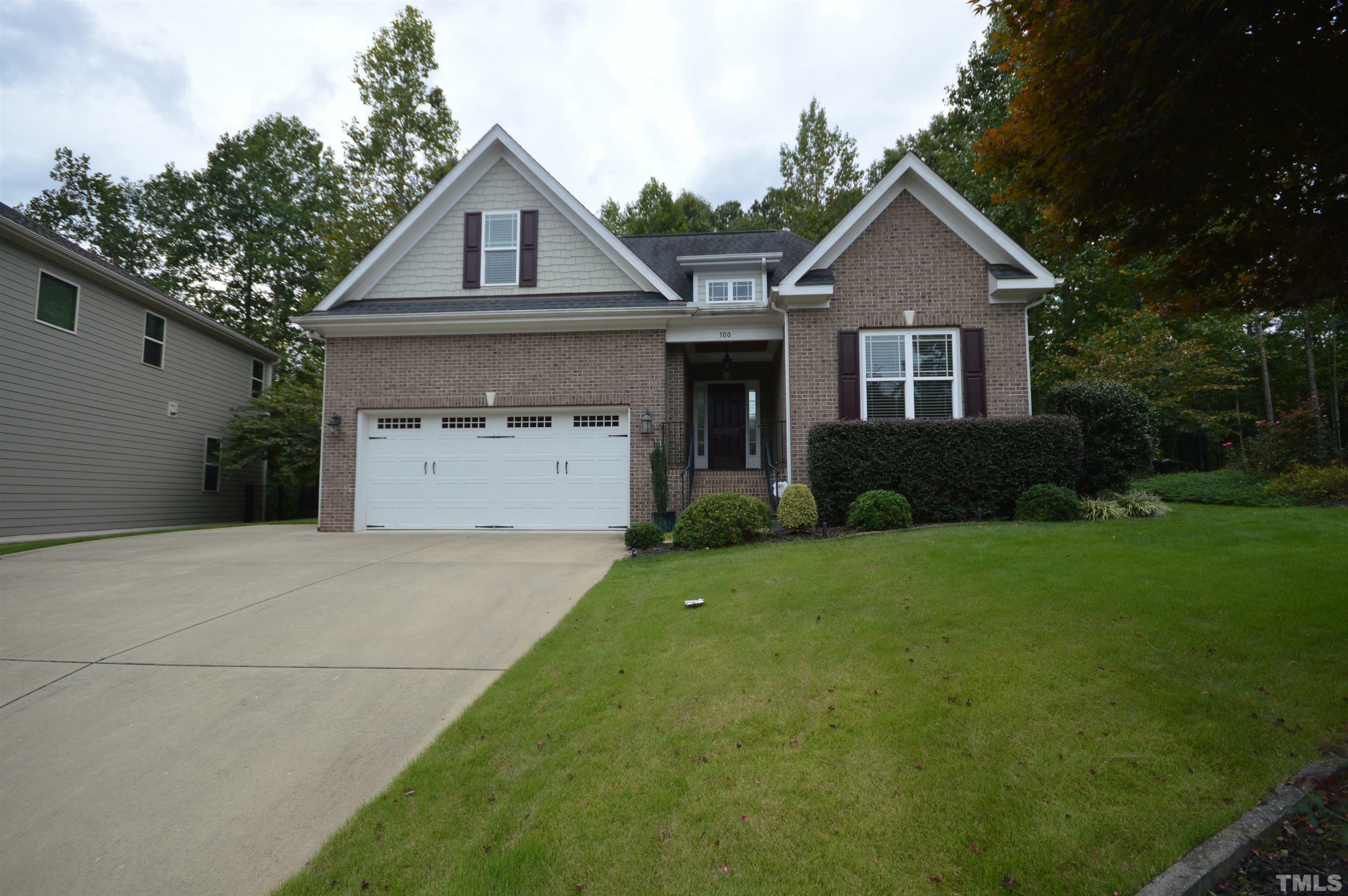 Property Photo:  100 Shadow Mist Court  NC 27539 