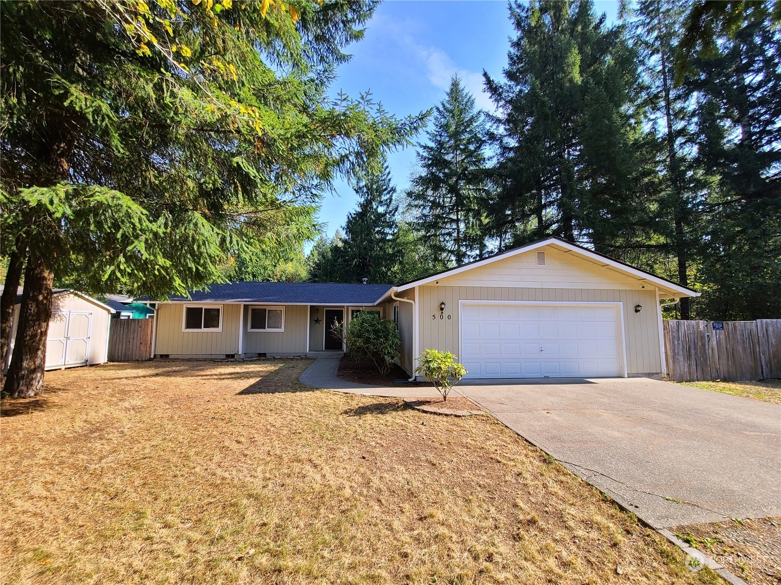 Property Photo:  500 E Mikkelsen Road  WA 98584 