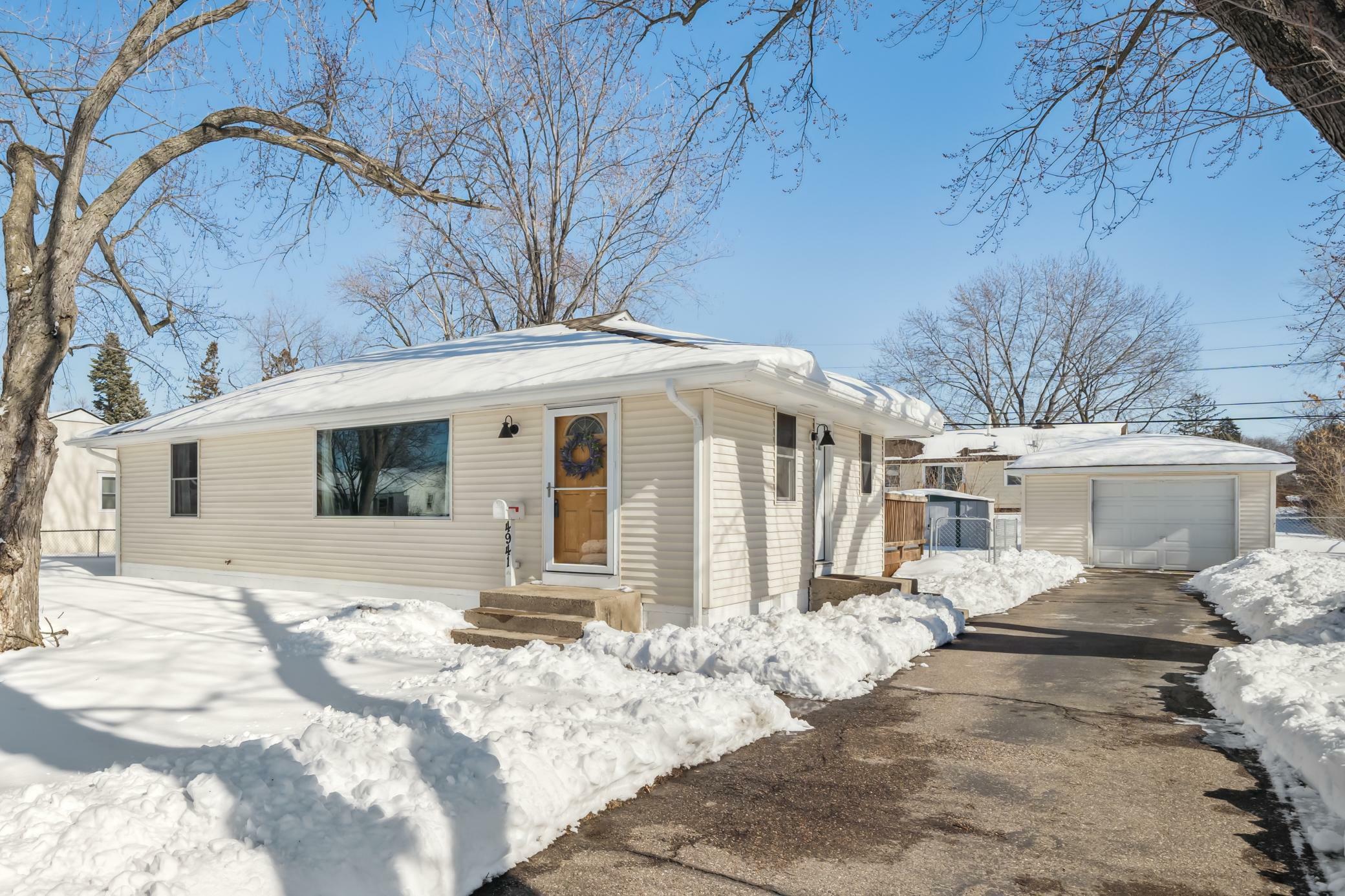 Property Photo:  4941 Roman Road  MN 55421 