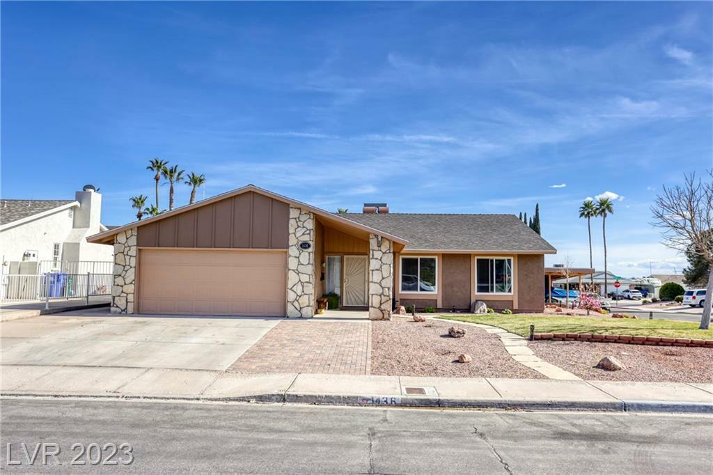 Property Photo:  1436 Sorrel Road  NV 89005 