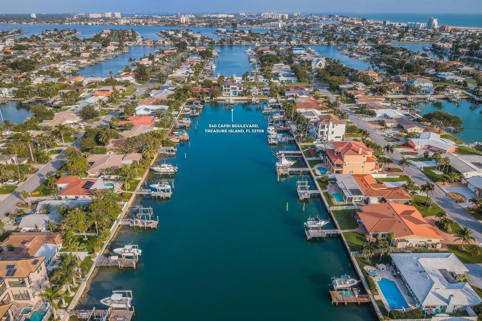 Property Photo: 540 Capri Boulevard FL 33706