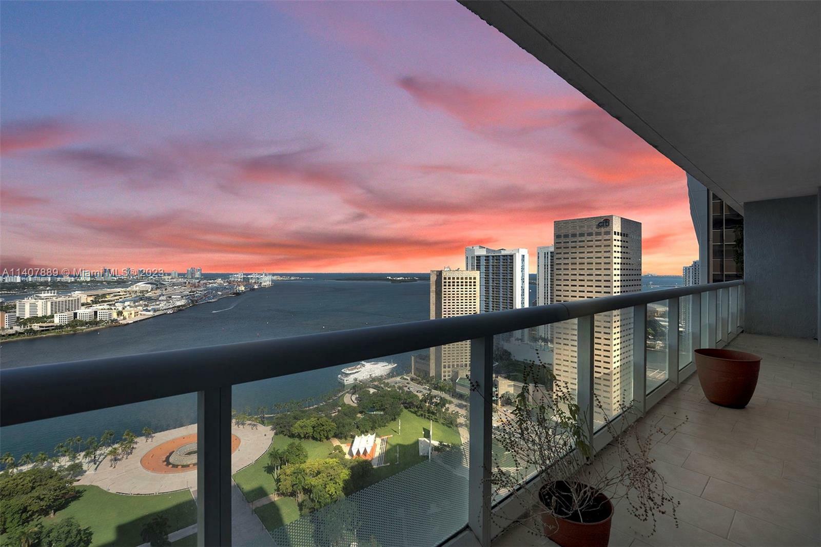 Property Photo:  50 Biscayne Blvd 3708  FL 33132 