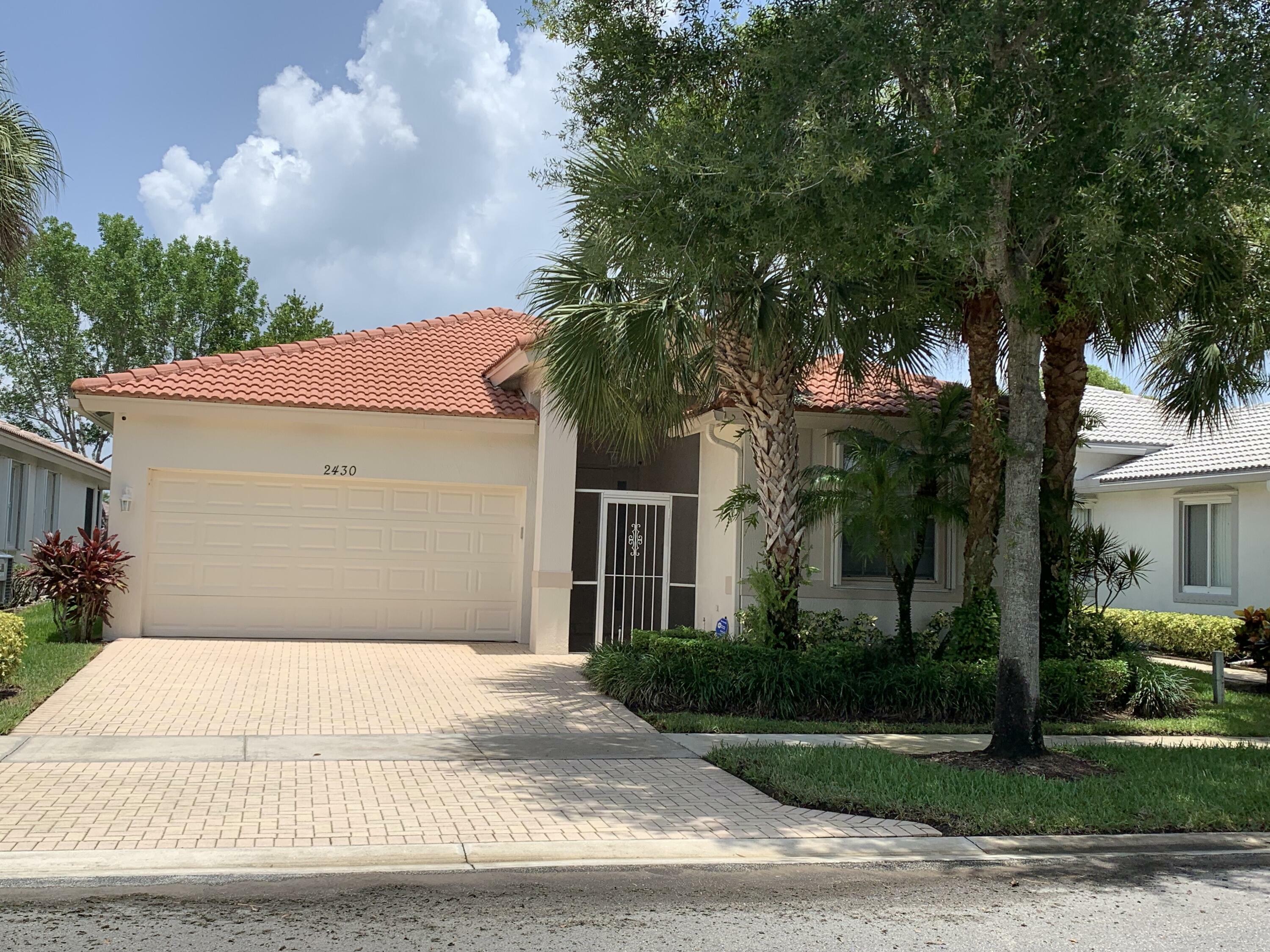 Property Photo: 2430 Sapphire Circle FL 33411
