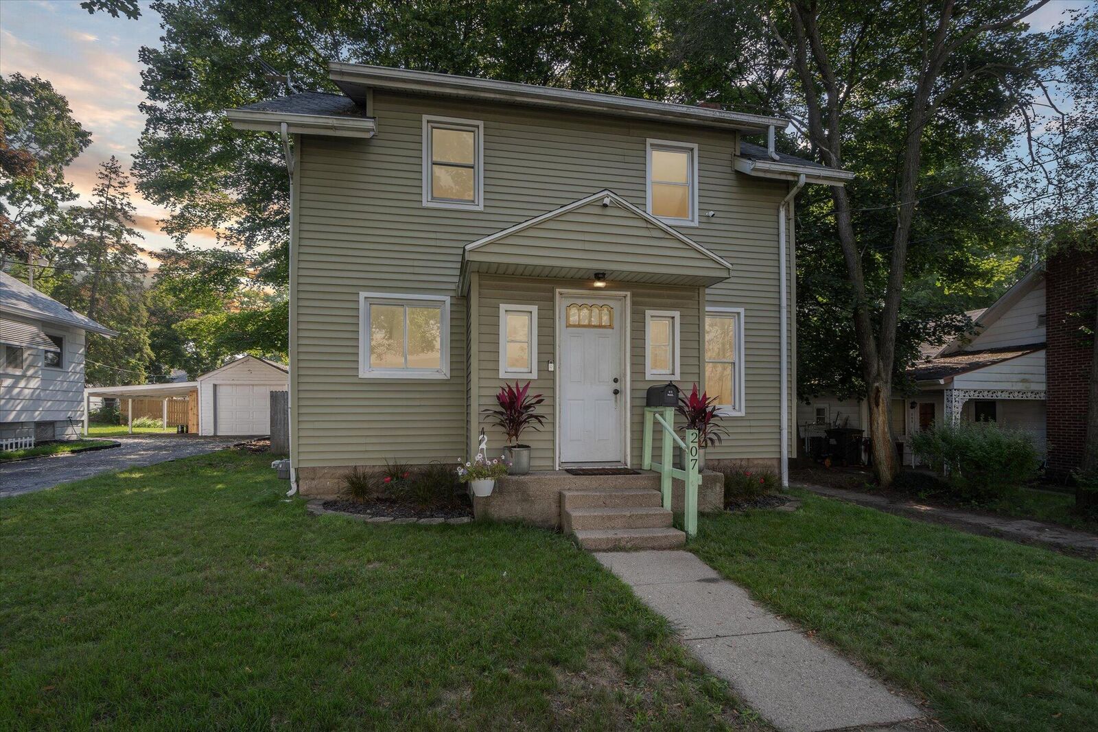 Property Photo:  207 N Brown Street  MI 49202 