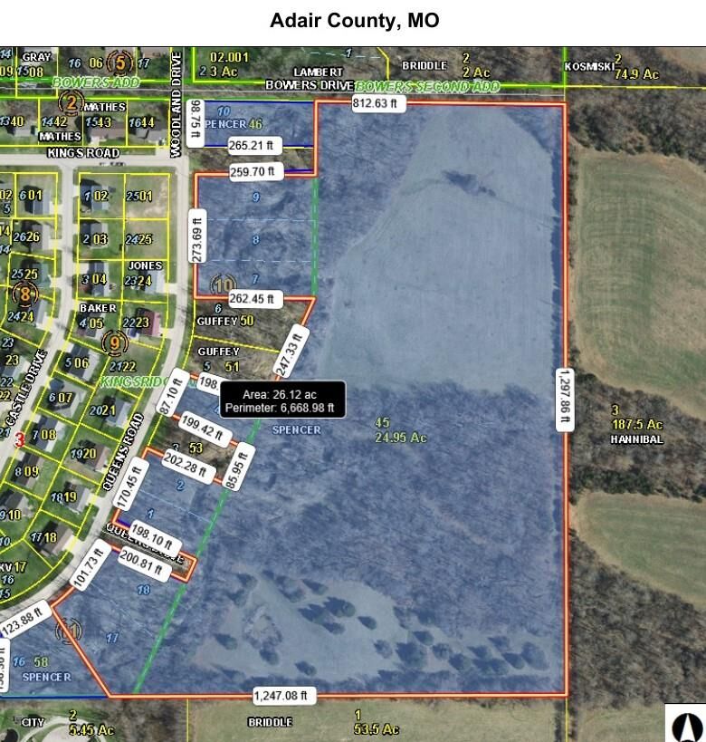 Property Photo: Xxx Queen's Road & Bowers Drive MO 63501