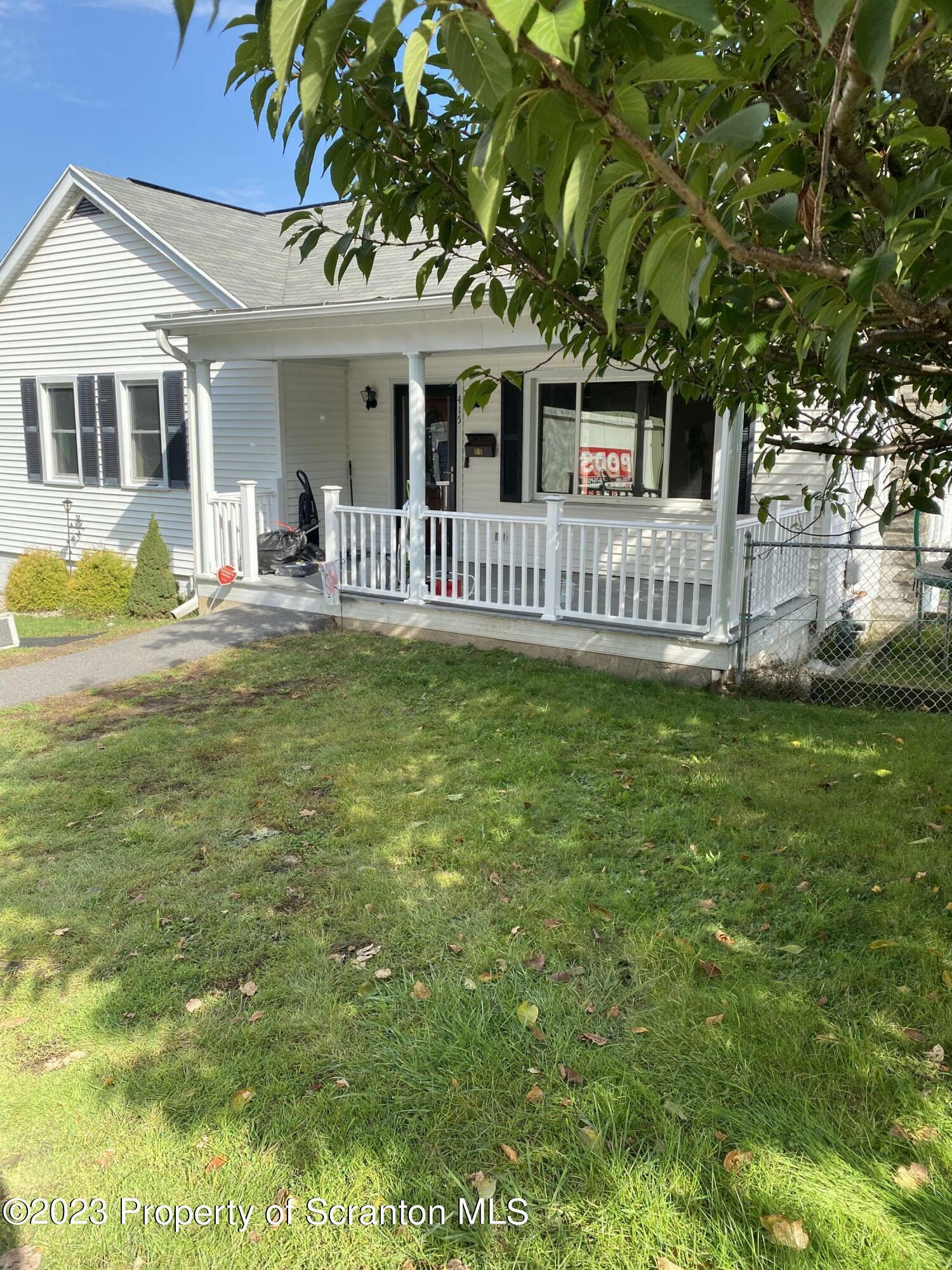 Property Photo:  415 Sanderson  PA 18512 