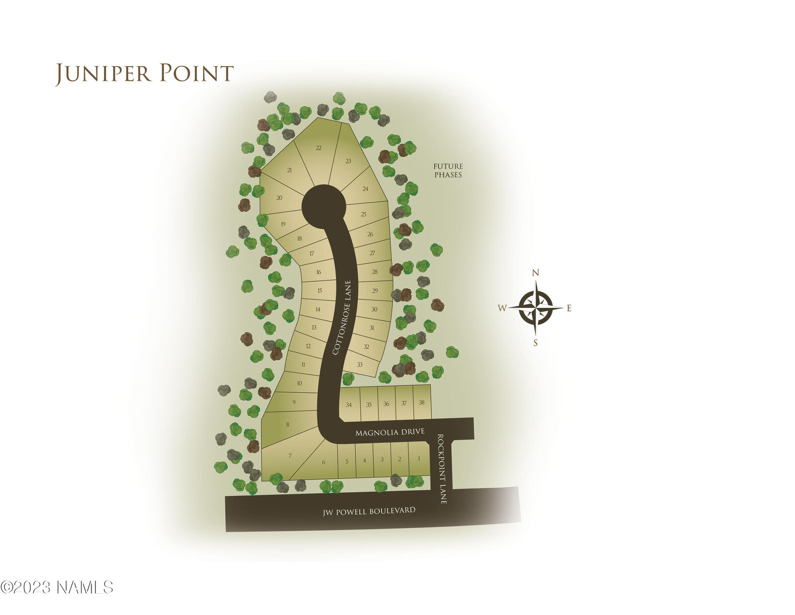 Property Photo:  2566 S Cottonrose Lane Lot 24  AZ 86005 