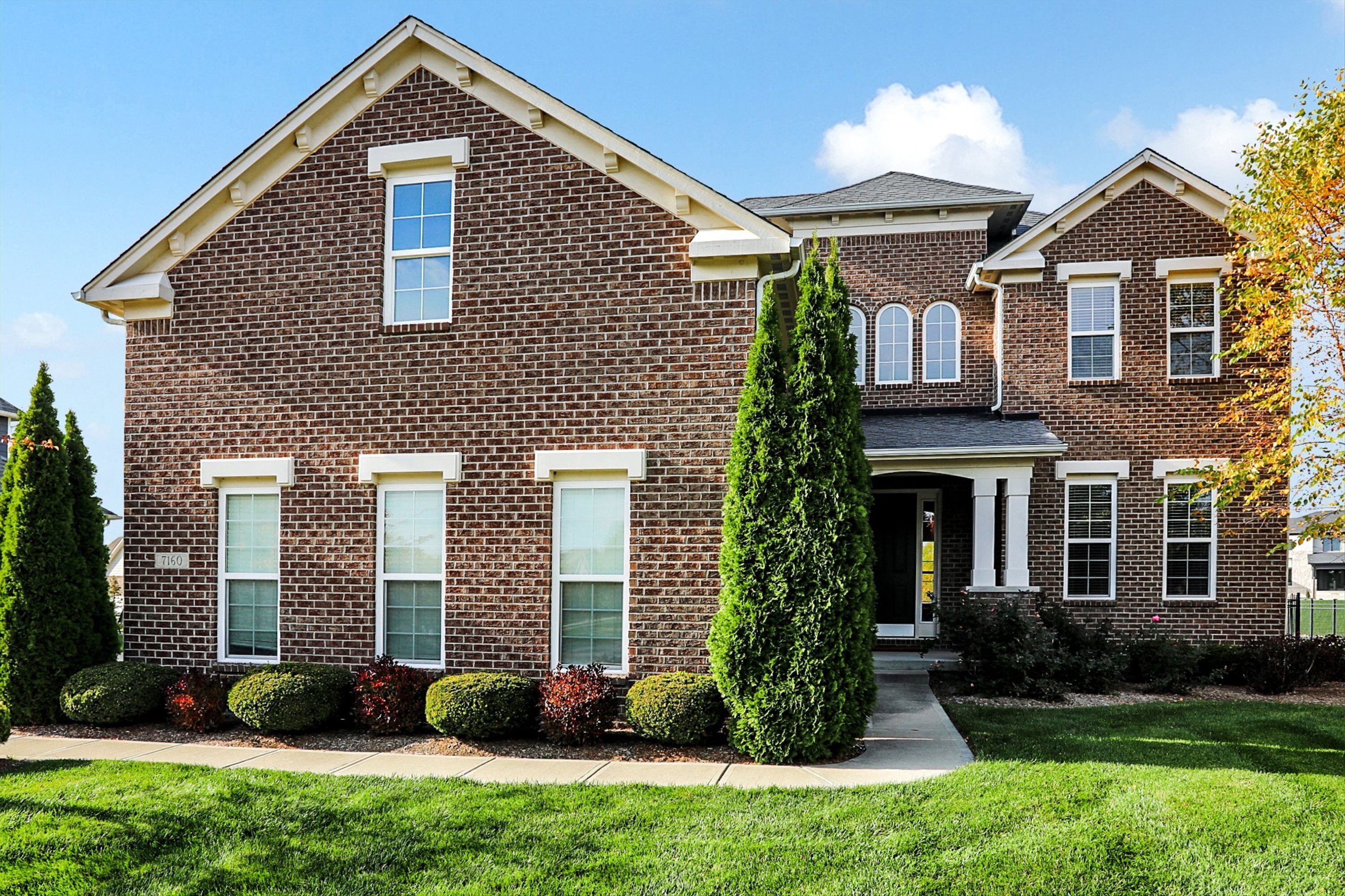 Property Photo: 7160 Mogul Way IN 46259