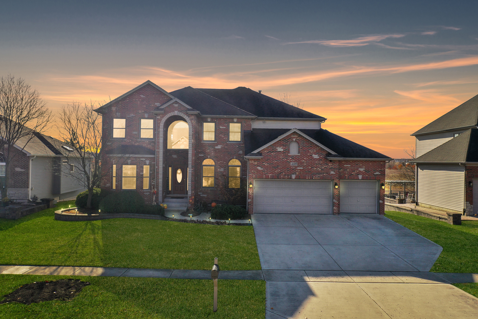 Property Photo: 405 Deerfield Drive IL 60543
