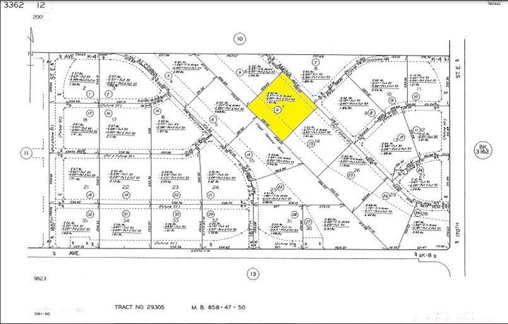 Property Photo:  170th &Amp Ave K 4 Avenue  CA 93535 