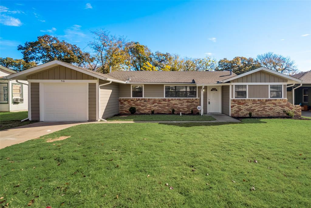 Property Photo: 516 Norwood Drive TX 76053