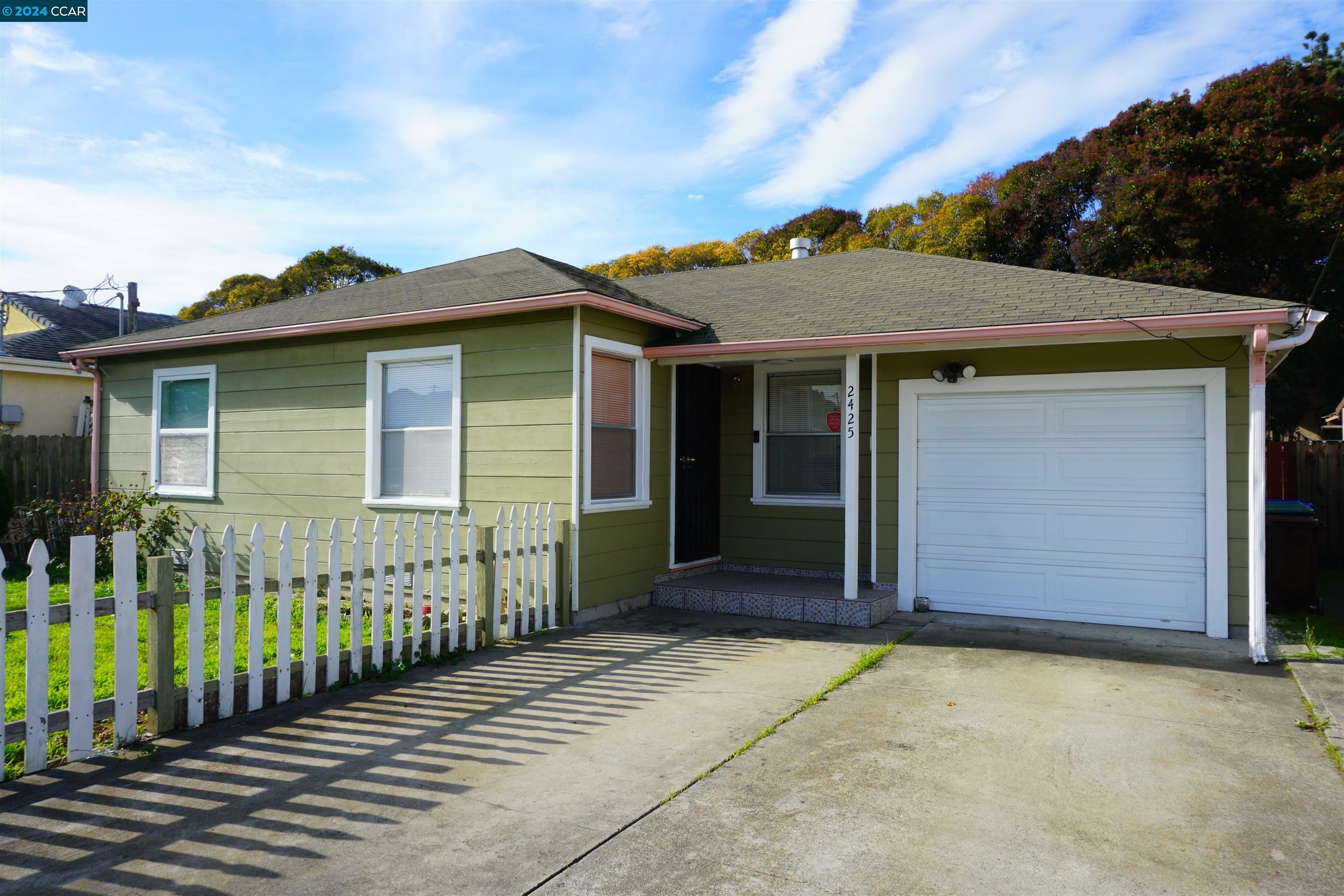 Property Photo:  2425 Greenwood Drive  CA 94806 