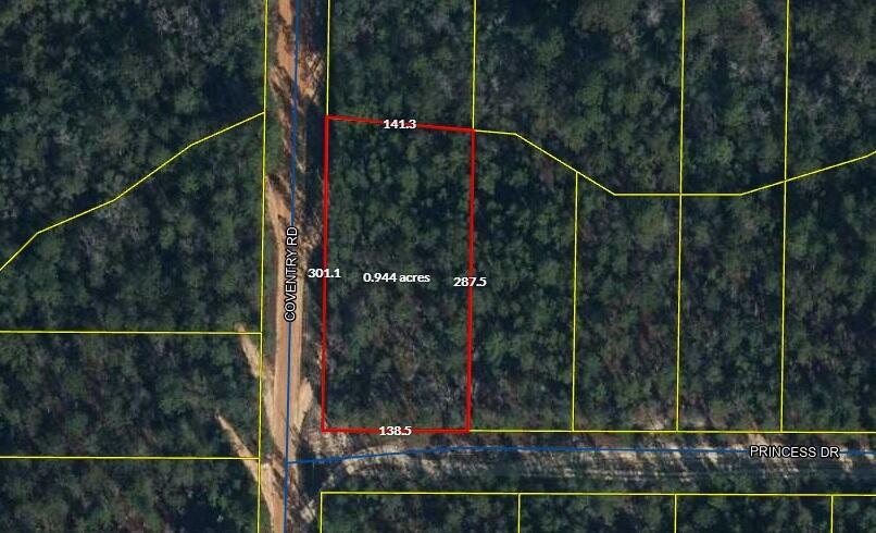 Property Photo:  0.94 Acres Princess Drive  FL 32433 